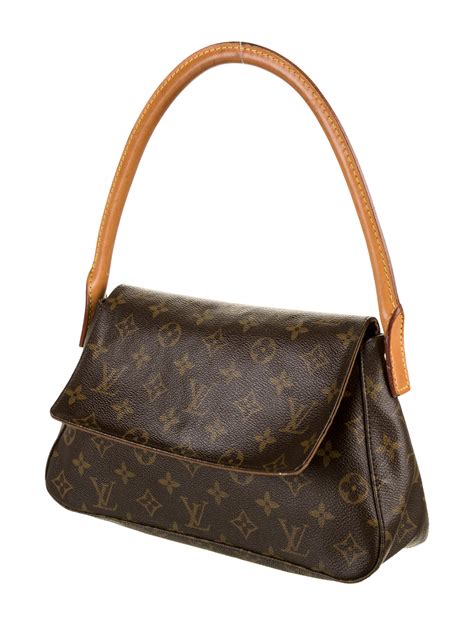 louis vuitton monogram looping flap bag